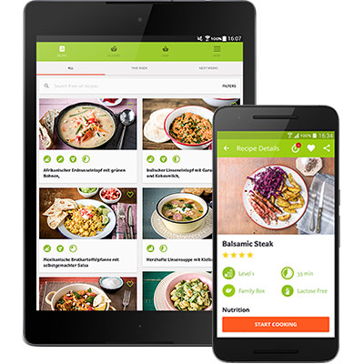 maaltijdbox app hellofresh